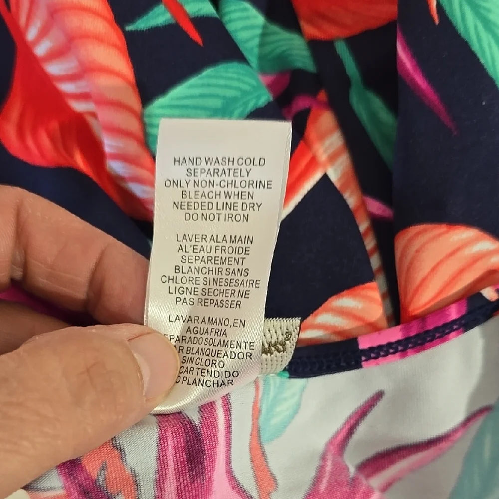 Tommy Bahama Rash Guard Swim Top - Picture 4 of 6